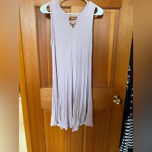 Sleeveless Light Pink Dress